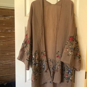 Xl tan kimono